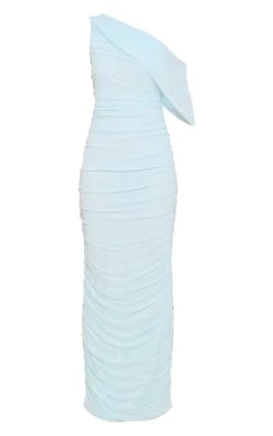 Prettylittlething Aqua Blue Mesh Overlay One Shoulder Ruched Maxi Dress -Pretty Little Thing Shop 1b5517b021d4daea630b5ae2b09adf1c7130cbb3 CNN1559 5 mint green mesh overlay one shoulder ruched maxi dress