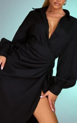 Prettylittlething Black Balloon Sleeve Gathered Skirt Midi Shirt Dress 10 Prettylittlething Black Balloon Sleeve Gathered Skirt Midi Shirt Dress -Pretty Little Thing Shop 1b946d78af44c5181956967b61bd0fa4619081a2 CMV1852 5 black balloon sleeve gathered skirt midi shirt dress