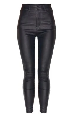 Prettylittlething Black 5 Pocket Coated Skinny Jeans -Pretty Little Thing Shop 1c10dc1e24b8d9db6f260dccf6ec6becaefd72a1 CMG2320 5 black 5 pocket coated skinny jeans