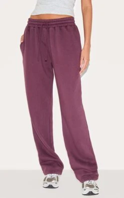Prettylittlething Plum Washed Wide Leg Sweatpants -Pretty Little Thing Shop 1c216c0b87cb881488e840da34bbc95c0777efc8 CNL7605 2 plum washed wide leg joggers