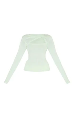 Prettylittlething Mint Green Fine Knit Twist Neck Long Sleeve Top 9 Prettylittlething Mint Green Fine Knit Twist Neck Long Sleeve Top -Pretty Little Thing Shop 1c3f9367e46a2ebaf86ef21fe64d2da0751b7fb5 CNL7687 5 sage green fine knit twist neck long sleeve top