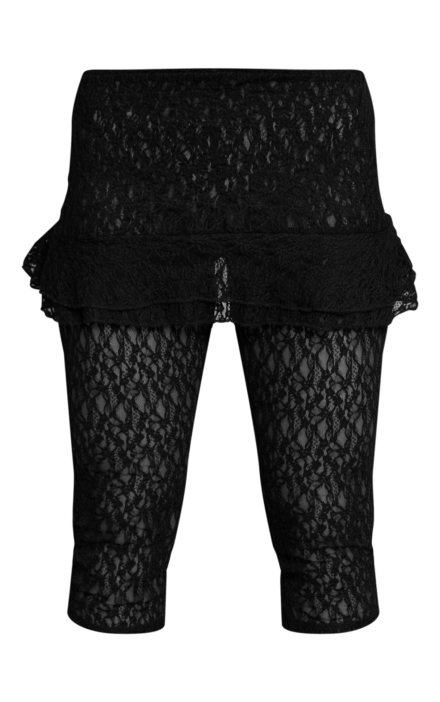 Lace Skirt Peplum Capri's 5 Lace Skirt Peplum Capri's - Image 5