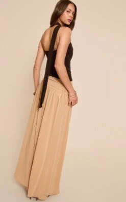 Prettylittlething Sand Chiffon Ruched Drop Waist Maxi Skirt 7 Prettylittlething Sand Chiffon Ruched Drop Waist Maxi Skirt -Pretty Little Thing Shop 1e33bf16e4caee19eed8f790227adbc37dc5231d CNN5326 3 sand chiffon ruched drop waist maxi skirt