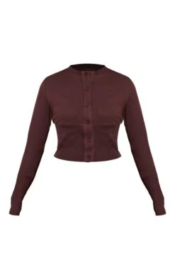 Dark Brown Super Soft Top -Pretty Little Thing Shop 1e58785637fa763bc8344611bfbd2fa622b649d4 CNO0622 5 dark brown super soft top