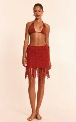 Prettylittlething Rust Crochet Knit Tassel Mini Skirt -Pretty Little Thing Shop 1e7b99808cb0b4c87257b526858dd48bc0b6bd33 CNN2605 2 rust crochet knit tassle mini skirt