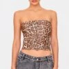 Prettylittlething Brown Faux Leather Leopard Print Studded Crop Corset -Pretty Little Thing Shop 1eb1b5db9453ec8e8c53b236cc434374dfa73605 cnk2297 1