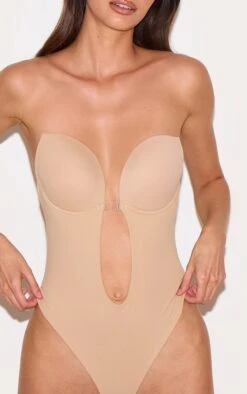 Prettylittlething Nude Shapewear Plunge Body -Pretty Little Thing Shop 1fcc833df8f379a02c6131b265a34503fee24f64 CLS8625 4 nude shapewear plunge body