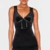 Prettylittlething Black Velvet Ribbon Trim Romper -Pretty Little Thing Shop 2053722b02216abf2b45e65f06cc696f9024306c cnk8164 1