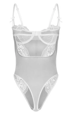 Prettylittlething White Lace Underwired Lingerie Bodysuit -Pretty Little Thing Shop 20ef15ae78a36d7a4b7c9b5d8fac5e7000361e48 CNN2211 6 white lace underwired lingerie bodysuit