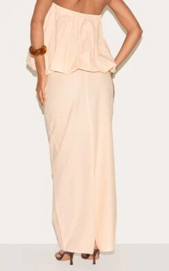 Prettylittlething Natural Linen Look A Line Maxi Skirt -Pretty Little Thing Shop 21bb6c48cc636ab29ff2f222707d7432fca08521 CNM3907 3 natural a line maxi skirt