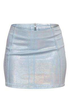 Prettylittlething Silver Metallic Coated Denim Micro Mini Skirt -Pretty Little Thing Shop 226626d39038a4a4e9413eaeaeefbb610d9afbd7 cni9293 6