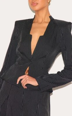 Prettylittlething Black Pinstripe Shirt Detail Straight Leg Jumpsuit 8 Prettylittlething Black Pinstripe Shirt Detail Straight Leg Jumpsuit -Pretty Little Thing Shop 24738eaa66cc483da1b326a58421bbe26738f421 CNL9271 4 black pinstripe shirt detail straight leg jumpsuit