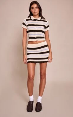 Blue Striped Crochet Mini Skirt -Pretty Little Thing Shop 24cef6ea95d00676dd91e9301b69cc03b43e6a17 CNO2549 4 blue striped crochet mini skirt