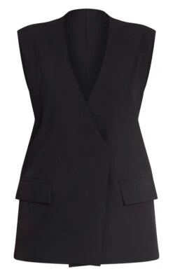 Prettylittlething Black Oversized Boxy Longline Vest 9 Prettylittlething Black Oversized Boxy Longline Vest -Pretty Little Thing Shop 24d6e60d82b04a4b98a413e831752e575bc072f3 CNN6828 5 black oversized boxy longline waistcoat