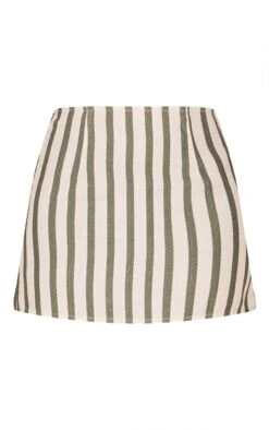 Prettylittlething Sage Stripe Mini Skirt -Pretty Little Thing Shop 262a0a152167ab81b6c349ada44b86d8dcff633a CNM4261 6 sage stripe mini skirt