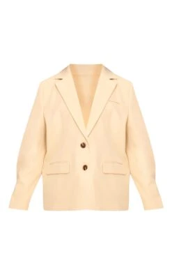 Prettylittlething Buttercream Super Boxy Sleeve Seam Detail Blazer -Pretty Little Thing Shop 262de45609456c91f88d99614ac3c60a384c06b7 CNM5304 5 buttercream super boxy sleeve seam detail blazer