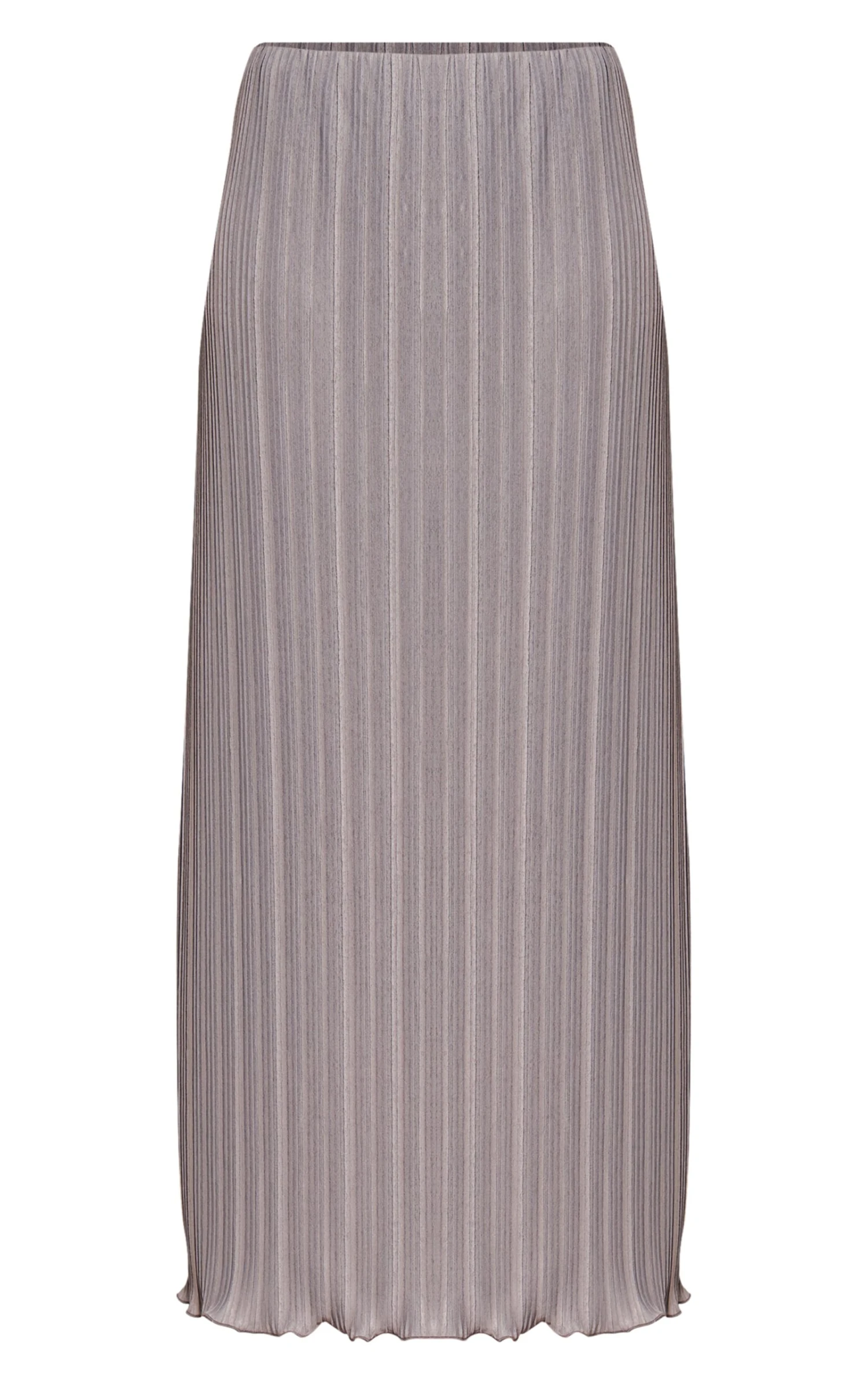 Grey Plisse Maxi Skirt 5 Grey Plisse Maxi Skirt - Image 5
