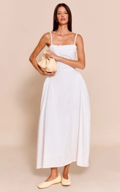 Prettylittlething White Braided V Waist Midaxi Dress 7 Prettylittlething White Braided V Waist Midaxi Dress -Pretty Little Thing Shop 2741c2fda6b3e59cd7816daeb13e90ad970a487d CNM3552 3 white braided v waist midaxi dress