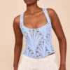 Prettylittlething Sky Blue Textured Sheer Floral Square Neck Corset -Pretty Little Thing Shop 27bd50d2d391b1d9ca34ca55dd48e06880d14d3a CNM6906 1 sky blue textured sheer floral square neck corset