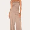 Prettylittlething Mushroom Woven Bandeau Tie Detail Jumpsuit -Pretty Little Thing Shop 284e8be2bc73639b6d1d1c52fb9f81ceefbec58f CNN0141 1 mushroom woven bandeau tie detail jumpsuit
