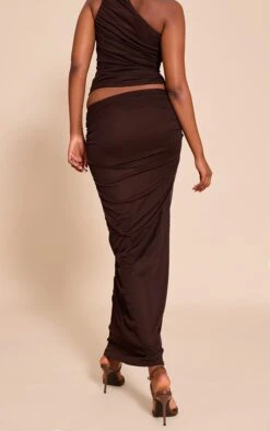 Dark Brown Mesh Ruched Maxi Skirt 7 Dark Brown Mesh Ruched Maxi Skirt -Pretty Little Thing Shop 28d7d83a9ccf8a95ba17d874fb1a660c3e2101f1 CNO1895 3 dark brown mesh ruched maxi skirt