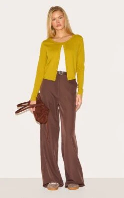 Prettylittlething Olive Basic Fine Knit Button Up Cardigan 7 Prettylittlething Olive Basic Fine Knit Button Up Cardigan -Pretty Little Thing Shop 28ec34a6b57607835a6ff58aae865ea23cd9c091 CNL3861 3 olive basic fine knit button up cardigan