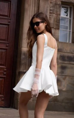 Prettylittlething Premium White Satin Hip Pleated Skater Dress 9 Prettylittlething Premium White Satin Hip Pleated Skater Dress -Pretty Little Thing Shop 28fd8315c27400a75ba34bc13a8bf62afc900bf3 CNM1272 5 premium white satin hip pleated skater dress