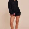Prettylittlething Black Chiffon Shirred Mini Shorts -Pretty Little Thing Shop 2a1627d7f69b03a796d4f5df9e8c0286d5379005 CNM1757 1 black chiffon shirred detail mini shorts
