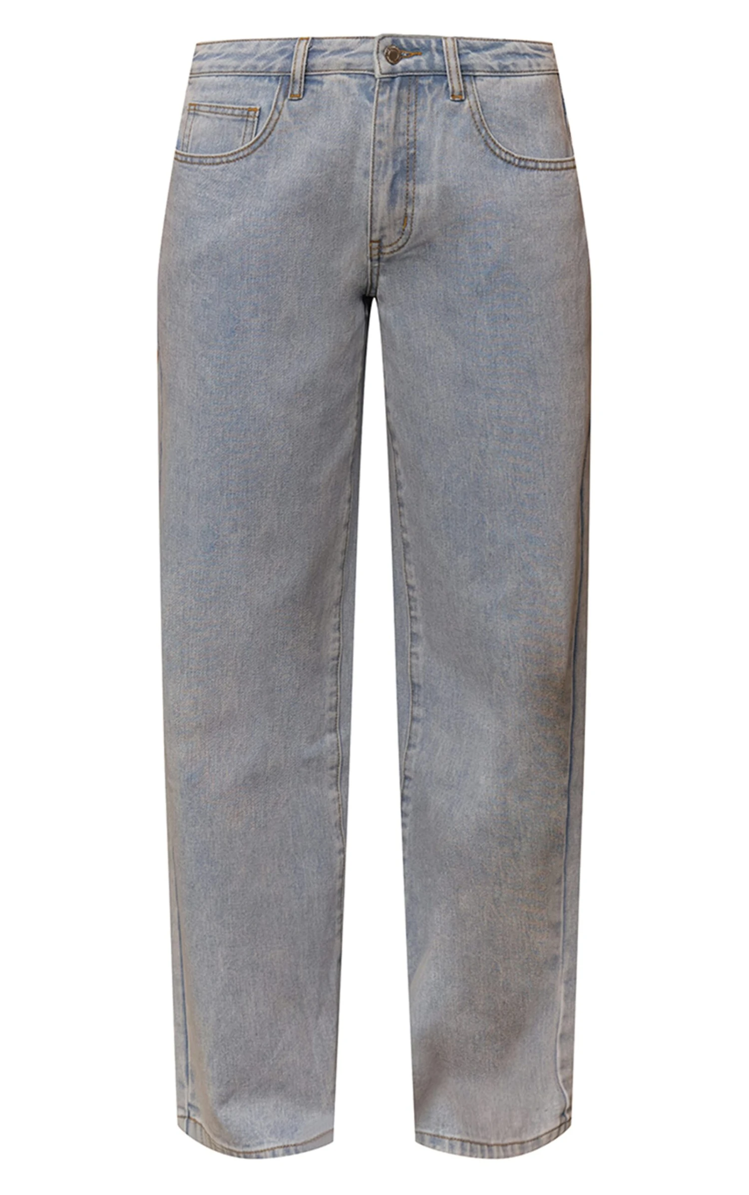 Prettylittlething Light Blue Low Rise Wide Leg Jeans 6 Prettylittlething Light Blue Low Rise Wide Leg Jeans - Image 6