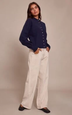 Prettylittlething Navy Compact Knit Cardigan -Pretty Little Thing Shop 2c06a1495708b0aaaf43ea5222632730d54068ed CNN7214 3 navy compact knit cardigan