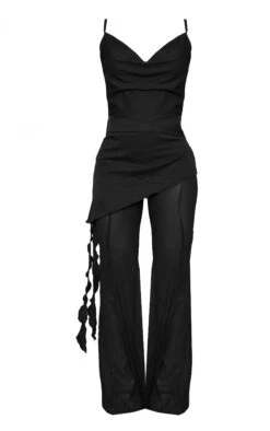 Prettylittlething Black Cowl Neck Long Overlay Jumpsuit 9 Prettylittlething Black Cowl Neck Long Overlay Jumpsuit -Pretty Little Thing Shop 2c1b1b1eb82070ebb9fec6363fd74dc3517e3edc cni5805 5
