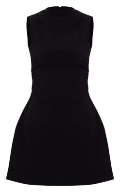 Prettylittlething Black Stretch Woven Ruched Detail Bodycon Dress 9 Prettylittlething Black Stretch Woven Ruched Detail Bodycon Dress -Pretty Little Thing Shop 2d7da7e09ca0fe3cc5a1647b9024bafe0e81159e CNK3713 5 black stretch woven ruched detail bodycon dress