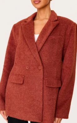 Prettylittlething Burnt Orange Oversized Textured Wool Look Blazer -Pretty Little Thing Shop 2ea5c881938ff7d38f444984512223e51657b36c CNL6376 4 burnt orange oversized textured wool look blazer