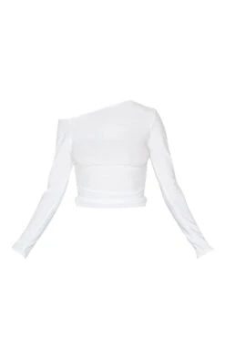 Prettylittlething White Soft Touch Jersey Ruche Side Long Top -Pretty Little Thing Shop 2edf4c8830f55d7f65869d47185f0ebc779bd2ca CNH6340 5 white soft touch jersey ruche side long top