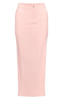 Prettylittlething Pale Rose Tailored Woven Maxi Skirt -Pretty Little Thing Shop 2ef6569bcb13ad62b3303899d32620f7efe9b9d8 CNM1807 5 pale rose tailored woven maxi skirt
