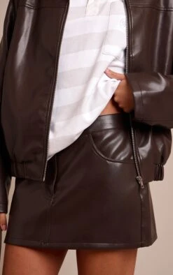 Chocolate Mini Skirt Faux Leather 10 Chocolate Mini Skirt Faux Leather -Pretty Little Thing Shop 308e5c358797ee1aefd397efb120fa695364e2be CNO0697 5 chocolate mini skirt faux leather