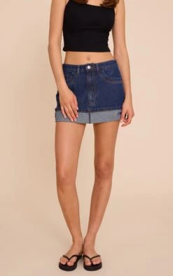 Prettylittlething Indigo Turn Up Denim Mini Skirt 7 Prettylittlething Indigo Turn Up Denim Mini Skirt -Pretty Little Thing Shop 3184c2fd2f19cdf24e1a4ac3946263b21b1e00f8 CNM2517 2 indigo turn up denim mini skirt