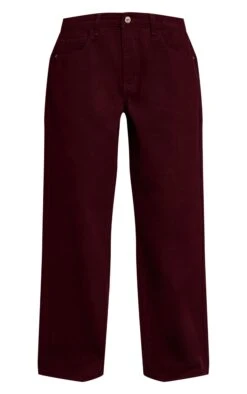 Burgundy Low Rise Wide Leg Jeans 9 Burgundy Low Rise Wide Leg Jeans -Pretty Little Thing Shop 3324ef75dc41860dc5322393eb602467e96610af CNO0923 5 burgundy low rise wide leg jeans