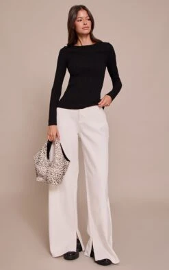 Black Fine Knit Boat Neck Rib Knit Top 7 Black Fine Knit Boat Neck Rib Knit Top -Pretty Little Thing Shop 33bd37689f0f52e8c1c181ffb41bf6dbc1f00cdf CNN9637 3 black fine knit boat neck rib knit top