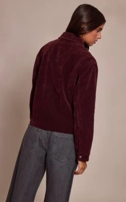 Prettylittlething Burgundy Faux Suede Concealed Placket Bomber Jacket -Pretty Little Thing Shop 3500b630d746abd61239f31ced82218259909698 CNN8370 2 burgundy faux suede concealed placket bomber jacket