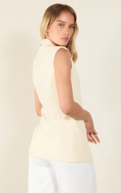 Prettylittlething Cream Linen Look Tie Waist Vest 6 Prettylittlething Cream Linen Look Tie Waist Vest -Pretty Little Thing Shop 362bac6aeacd70a90fd097874fbc6d3f6d467c1c CNM2952 2 cream linen look tie waist waistcoat