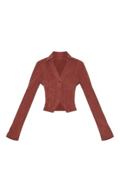 Prettylittlething Brown Corduroy Fitted Shirt -Pretty Little Thing Shop 37428f990d4bb6d6307937e53179b4de72c49687 CNL9445 5 brown corduroy fitted shirt