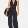 Prettylittlething Black Woven Halter Neck Hook And Eye Detail Wide Leg Jumpsuit -Pretty Little Thing Shop 380d08b20f4c6cb825161a32eb8a20911275bbee cnl7254 1