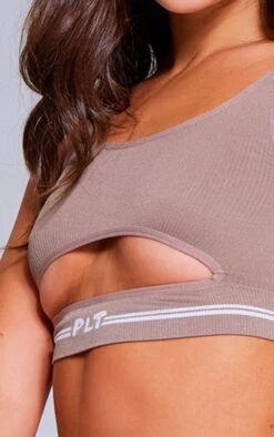 PRETTYLITTLETHING Mocha Seamless Rib Cut Out Bralette 8 PRETTYLITTLETHING Mocha Seamless Rib Cut Out Bralette -Pretty Little Thing Shop 384805bf3a0faa26cacd424972a4458b500661d5 CNK2354 4