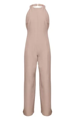 Grey Woven HalterneckStraight Leg Jumpsuit 9 Grey Woven HalterneckStraight Leg Jumpsuit -Pretty Little Thing Shop 38671af1d5a9a65c5e97021c4a4e60170a655d36 CNO0475 5 grey woven halterneck straight leg jumpsuit