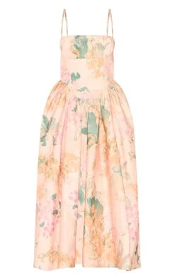 Prettylittlething Pink Abstract Floral Ruched Bust Corset Strappy Midaxi Dress -Pretty Little Thing Shop 39c8718709c312bfd4131242ca6bf5c074e6ca90 CNM0114 5 pink abstract floral ruched bust corset strappy midaxi dress