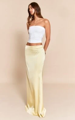 Prettylittlething Lemon Satin Floaty Maxi Skirt -Pretty Little Thing Shop 3b2094596a0d4de376f807d3e0445f7923ebbd7a CNN3272 3 lemon satin floaty maxi skirt