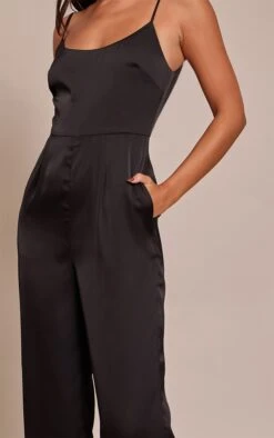 Prettylittlething Black Satin Scoop Neck Straight Leg Jumpsuit 8 Prettylittlething Black Satin Scoop Neck Straight Leg Jumpsuit -Pretty Little Thing Shop 3b42e1a4c6bed29c50b923c6bc3fe752610d7f10 CNO3092 4 black satin scoop neck straight leg jumpsuit