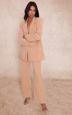 Stone Croc Embossed Mid Rise Pants