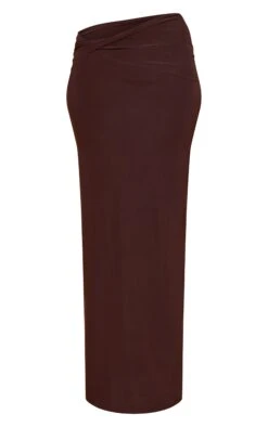Prettylittlething Dark Brown Double Slinky Twist Maxi Skirt 9 Prettylittlething Dark Brown Double Slinky Twist Maxi Skirt -Pretty Little Thing Shop 3b8d26aaa68d3e218953ec7d984f122d48c94f07 CNN4146 5 plum double slinky twist maxi skirt